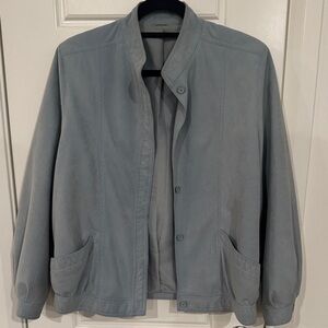 Women's St Michael Blue/Gray Retro Jacket